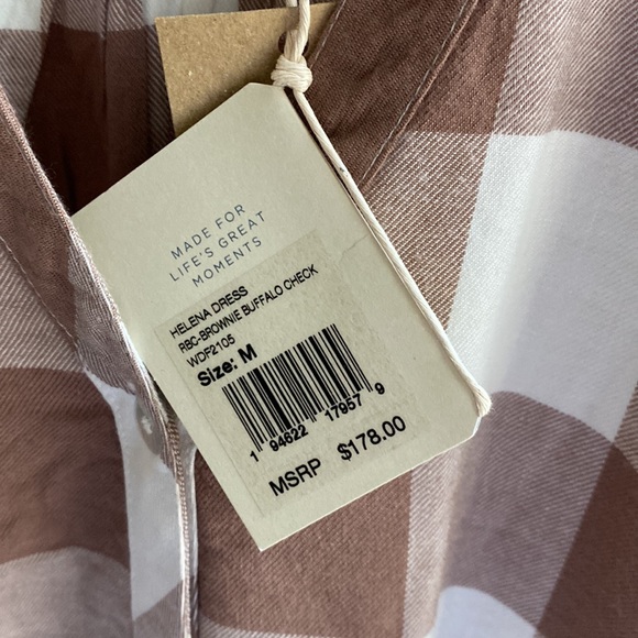 NWT Faherty dress Medium - Picture 6 of 8